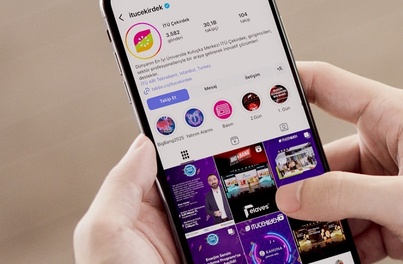 Sosyal medya profil ekranı