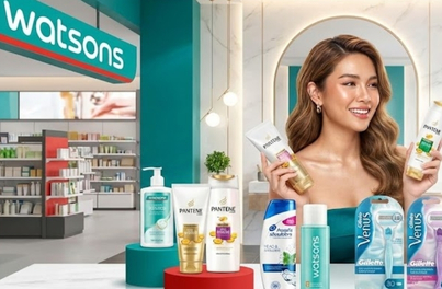 Watsons mağazasında kişisel bakım ürünleri